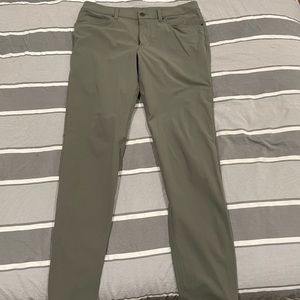 Lululemon ABC Slim Grey Sage 32x34